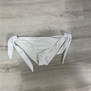 Wildfox White Side Tie Bikini Bottoms